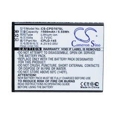 Reemplazo de batería compatible para Coolpad CPLD-145