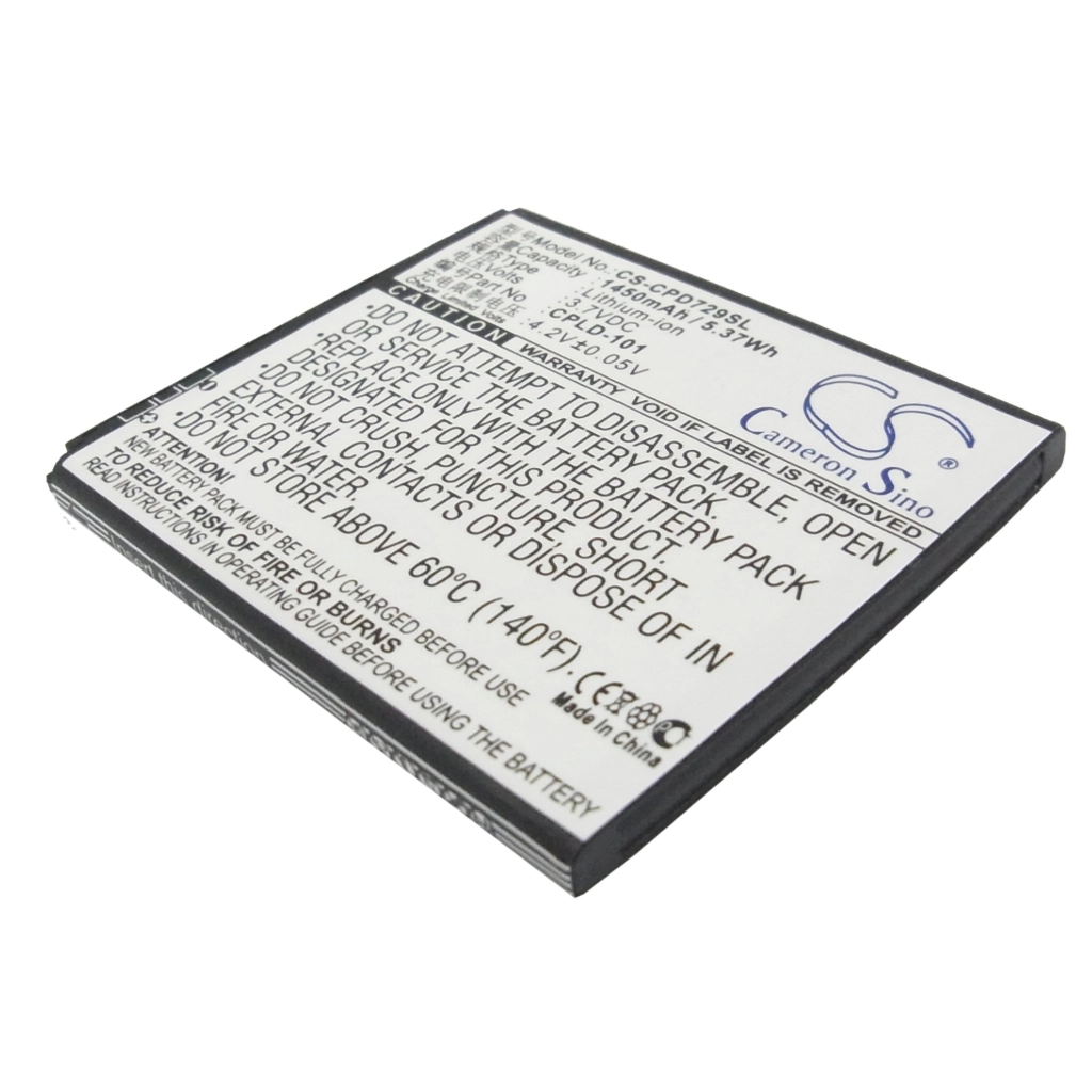 Batería del teléfono móvil Coolpad CS-CPD729SL