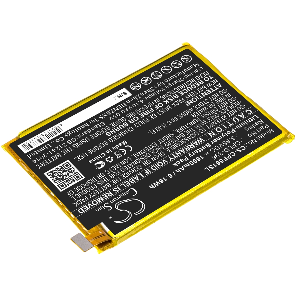 Batería del teléfono móvil Coolpad CS-CPF561SL