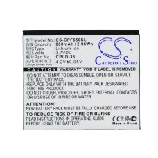 Reemplazo de batería compatible para Coolpad CPLD-36