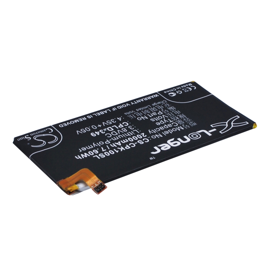 Batería compatible con Coolpad CS-CPK100SL
