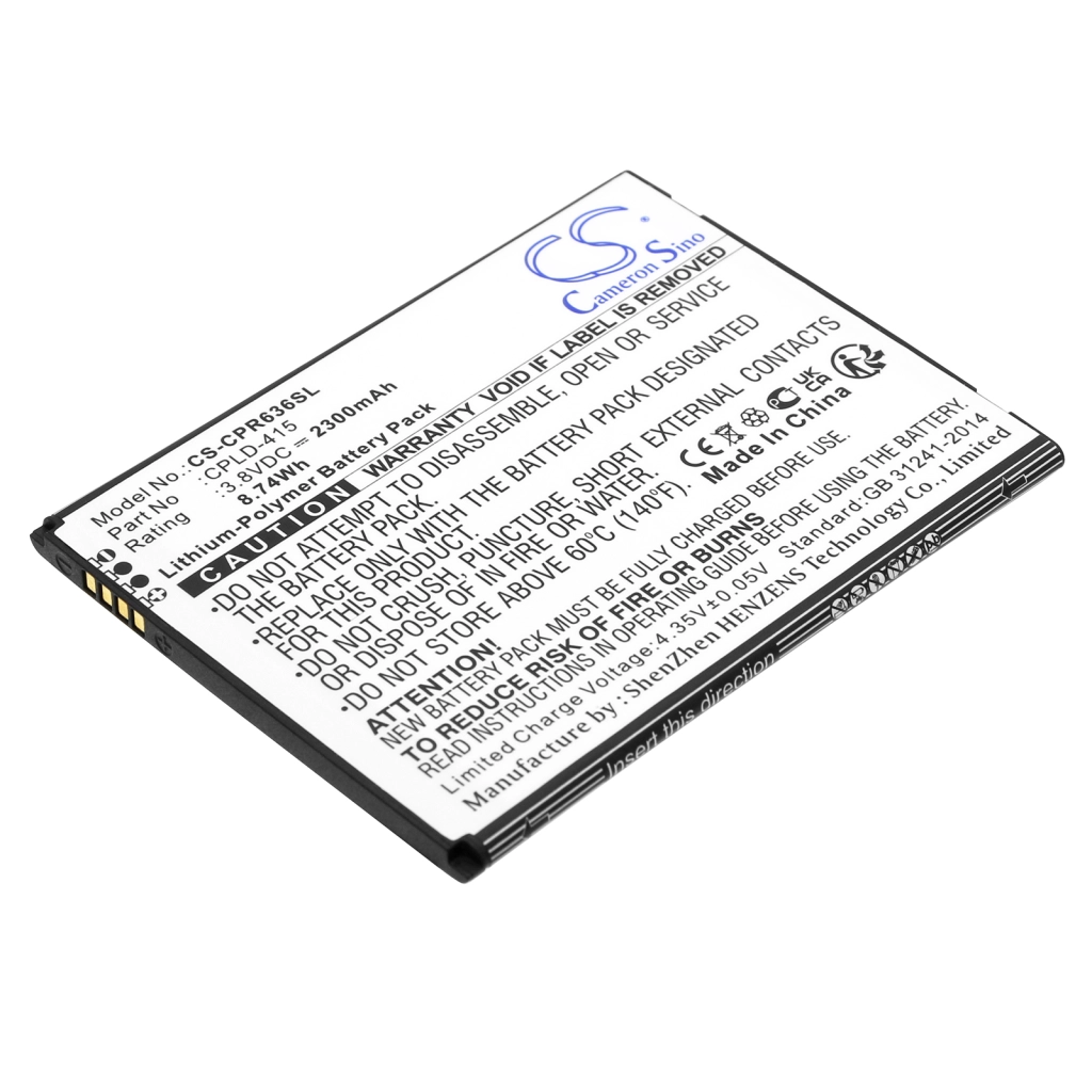 Batería del teléfono móvil Coolpad CS-CPR636SL