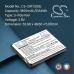 Baterías compatible con Consumer Cellular Iris Flip CS-CRF332SL