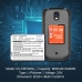 Baterías compatible con Consumer Cellular Iris Flip CS-CRF332SL