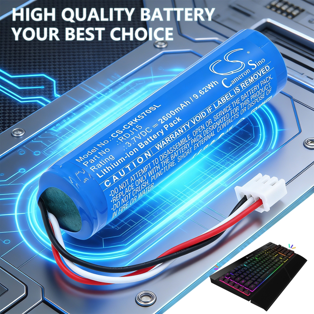 Batería compatible con Corsair CS-CRK570SL