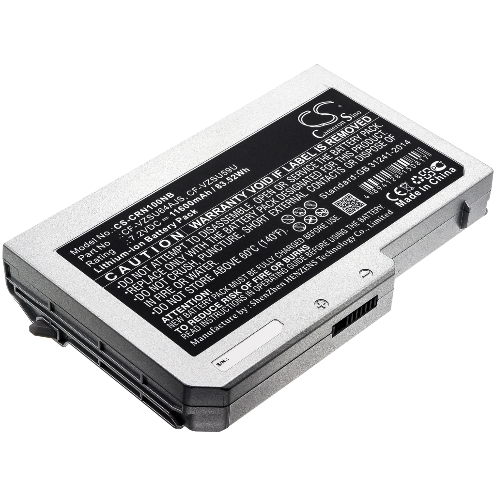 Batería para portátil Panasonic CS-CRN100NB