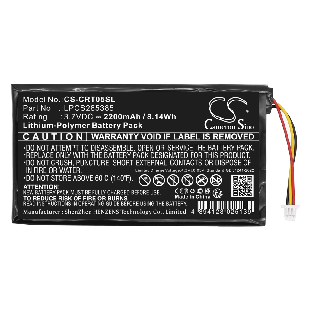 MP3, MP4, PMP Battery Creative CS-CRT05SL