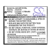 MP3, MP4, PMP Battery Creative CS-CRT101SL