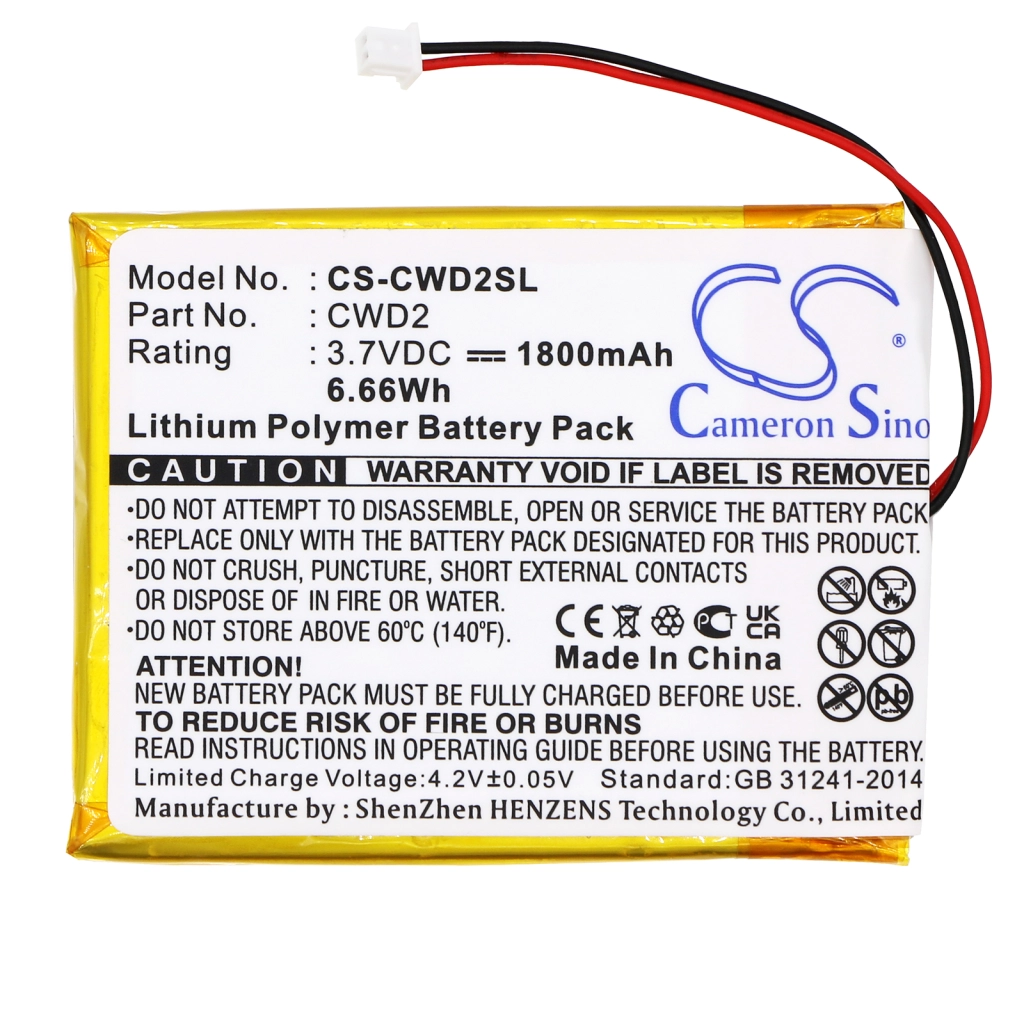 MP3, MP4, PMP Battery Cowon CS-CWD2SL