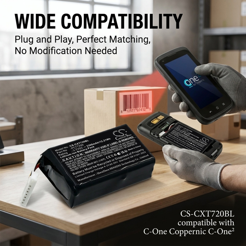 Battery compatible with C-one