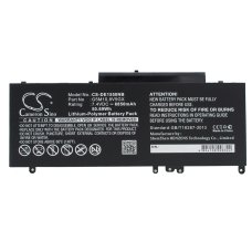 Reemplazo de batería compatible para DELL 079VRK,07V69Y,0G5M10,0WYJC2,451-BBLK...