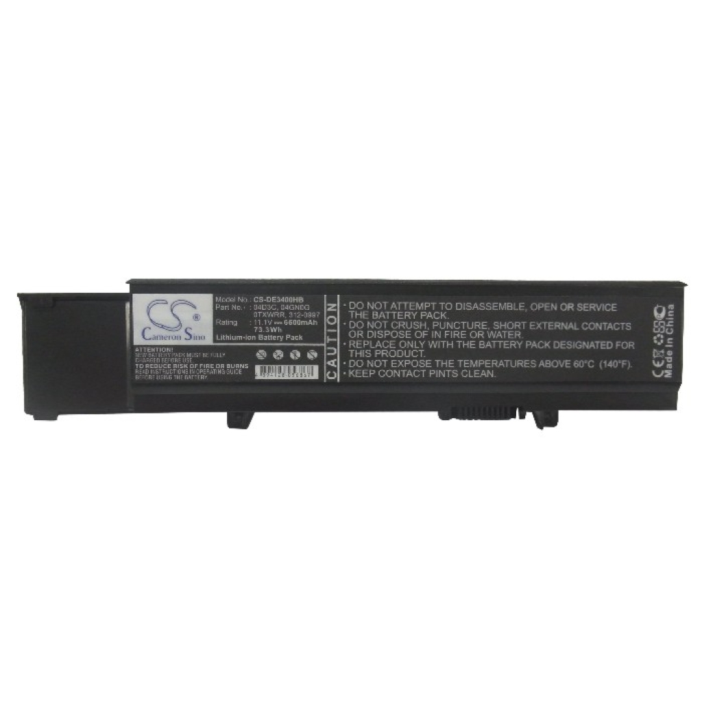 Batería Li-ion Cameron Sino CS-DE3400HB 11,1V para portátil Dell
