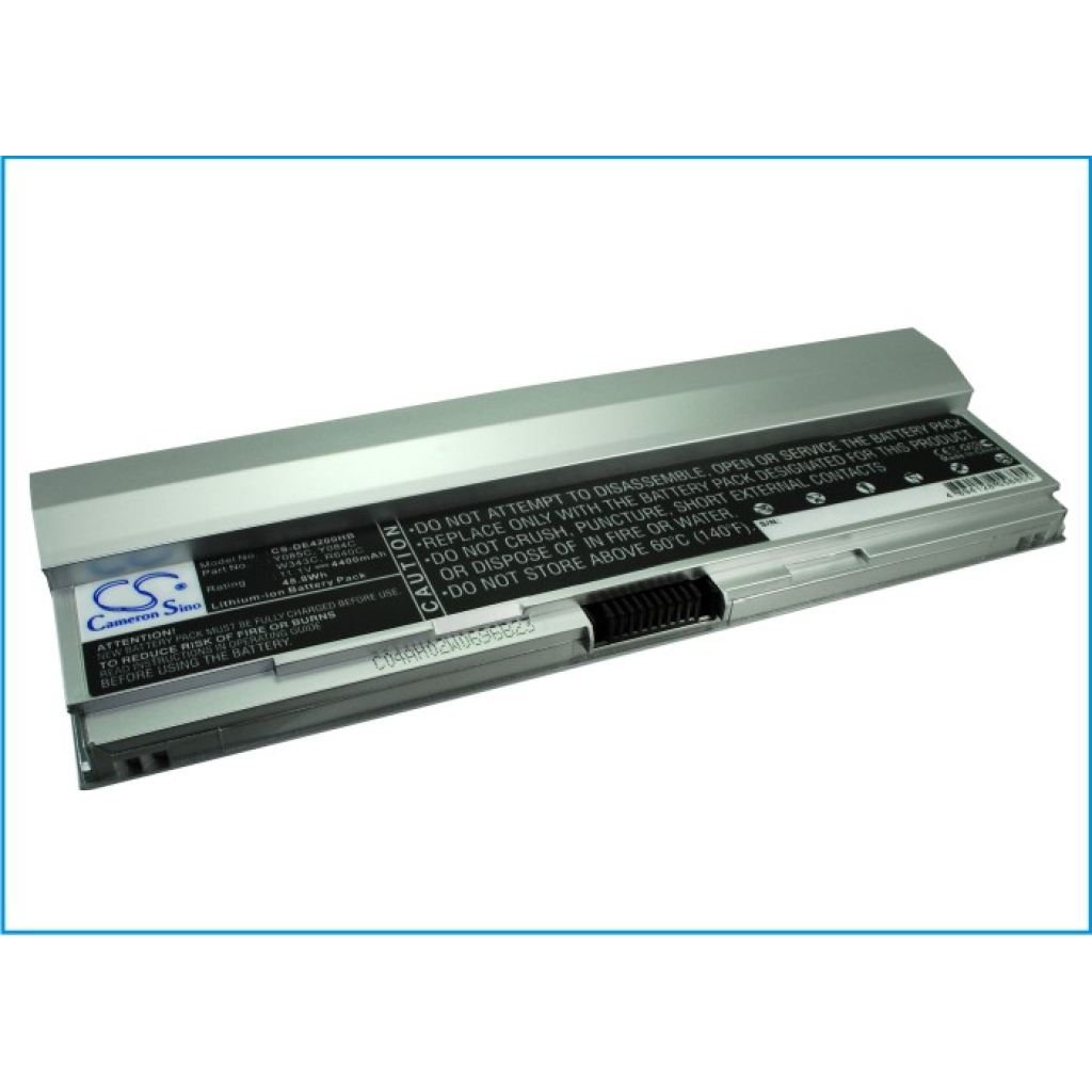 Cameron Sino CS-DE4200HB Li-ion battery Dell silver side view