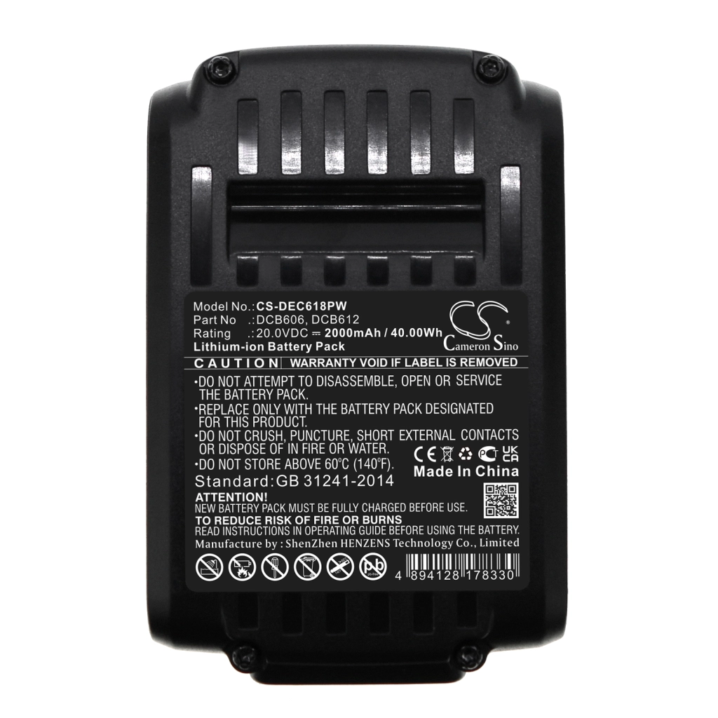 Battery Replaces DCB125