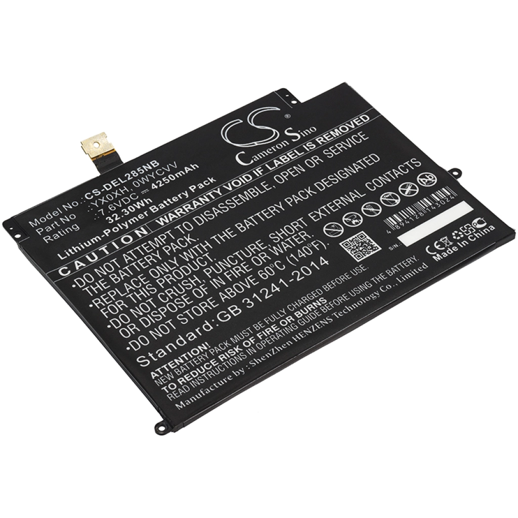 Battery Replaces YX0XH