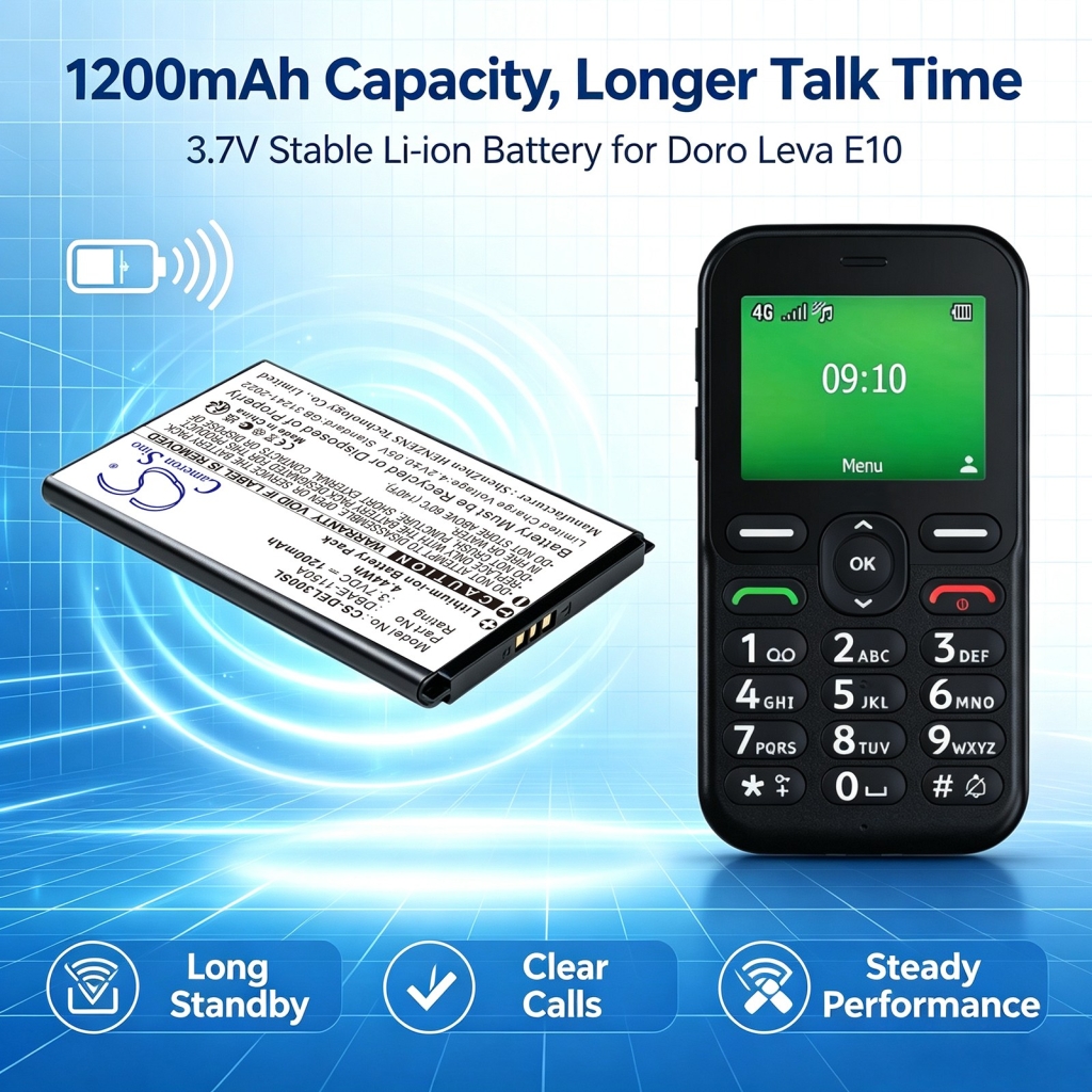 Batería compatible con Doro CS-DEL300SL