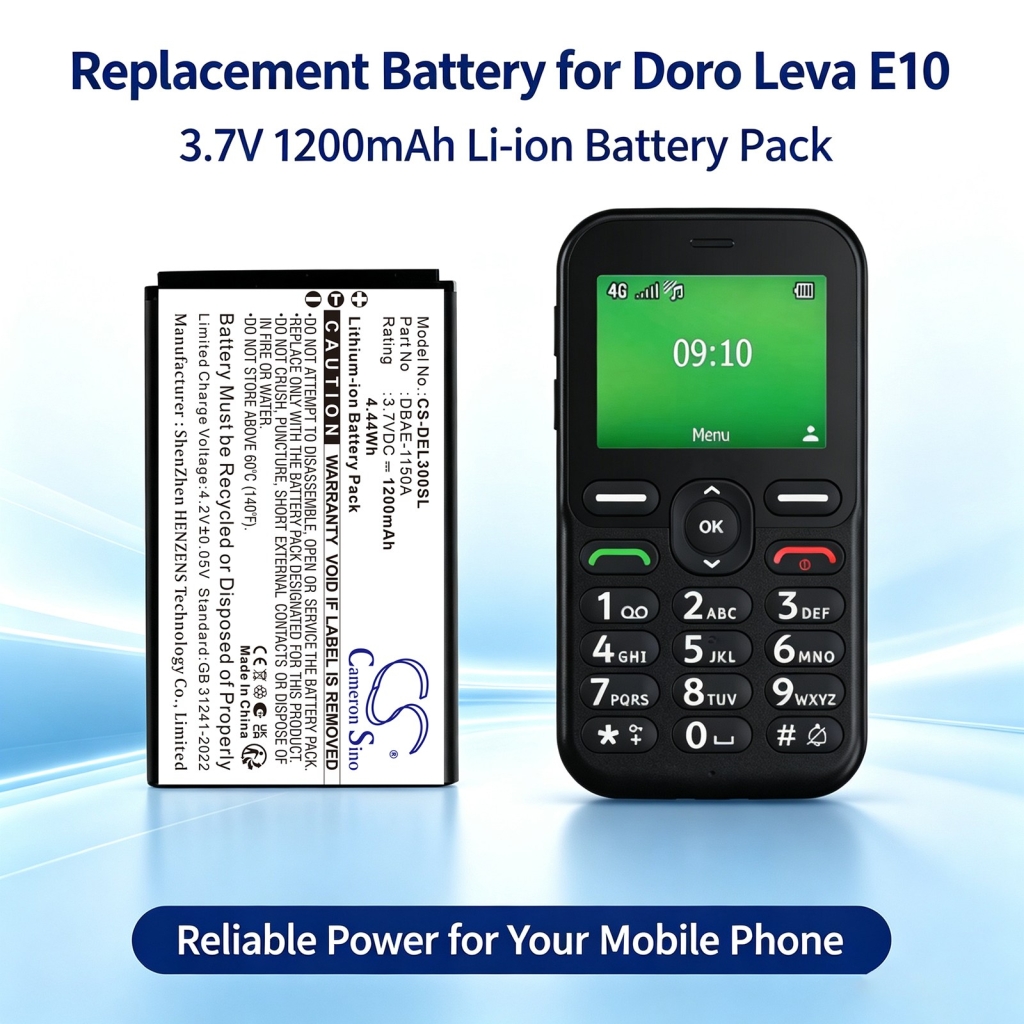 Batería compatible con Doro CS-DEL300SL
