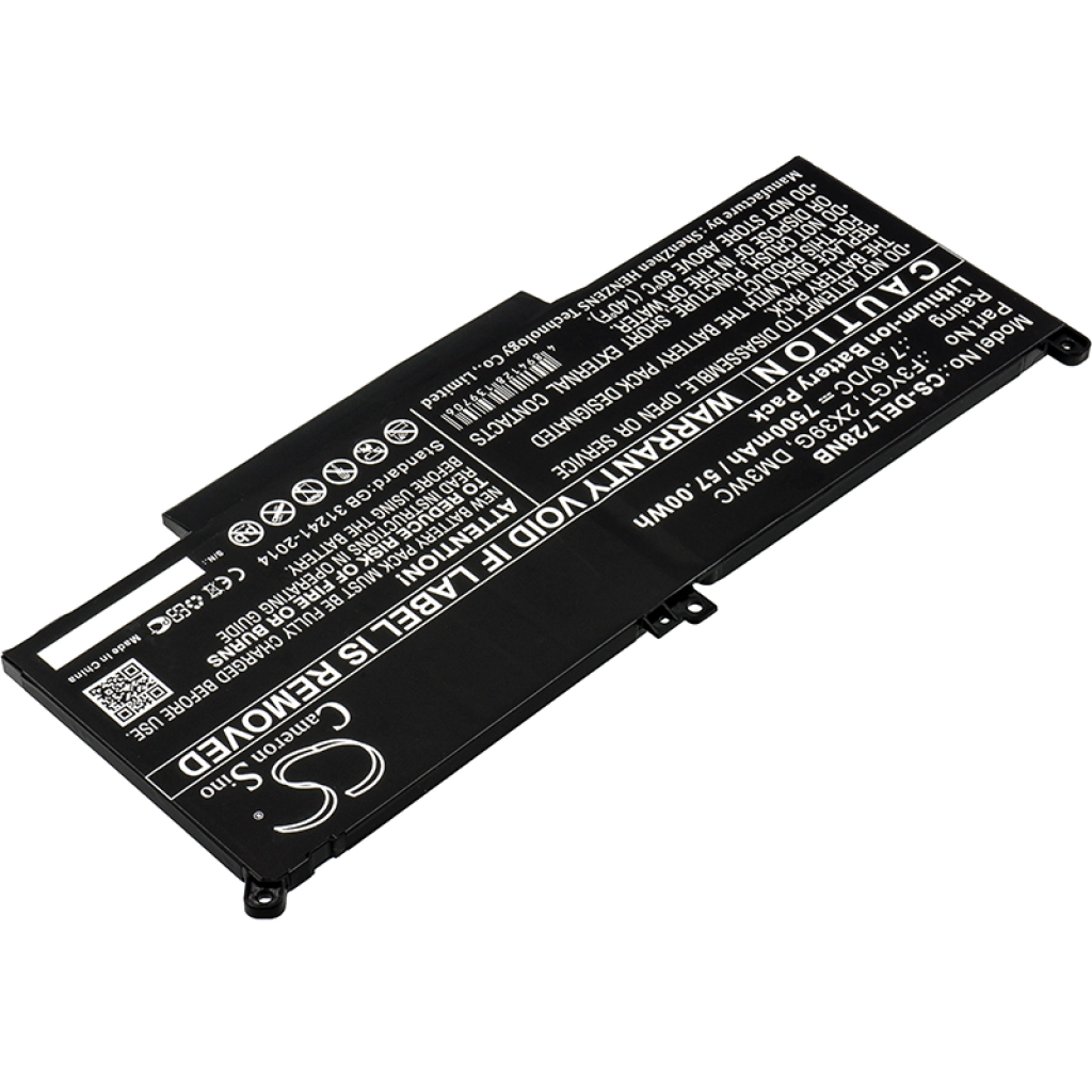 Batería para portátil DELL CS-DEL728NB