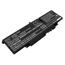 Reemplazo de batería compatible para DELL 047T0,0HYH8,0WW8N8,66DWX,86D0Y...