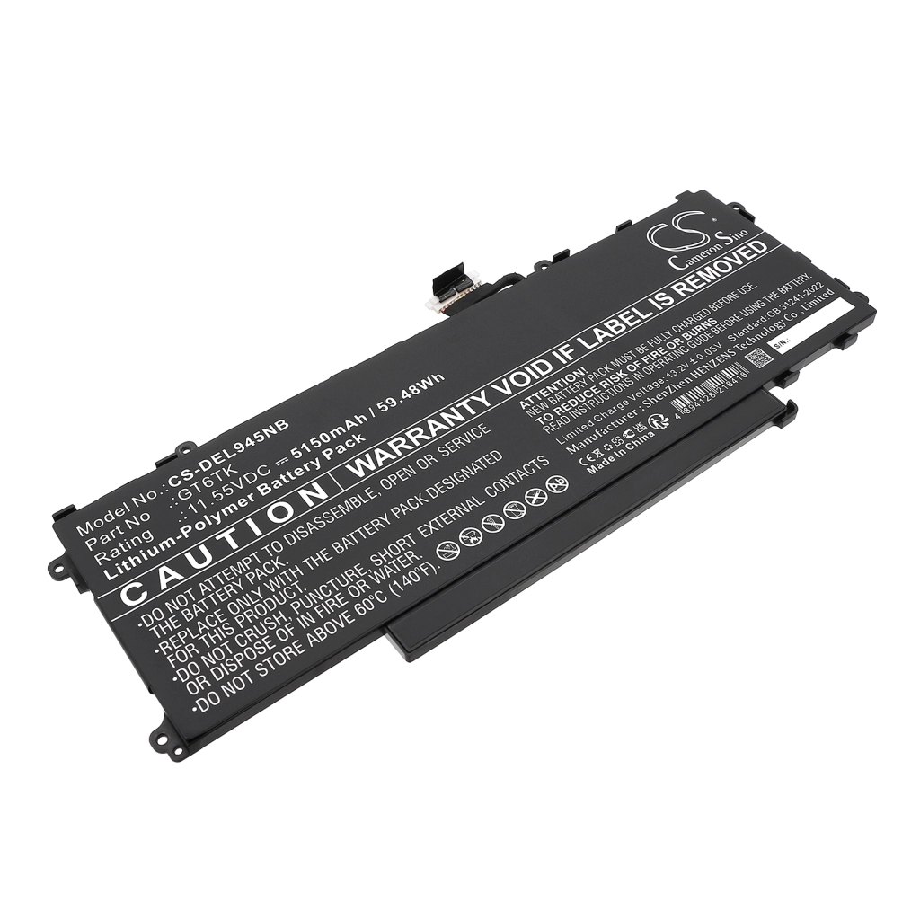 Batería para portátil DELL CS-DEL945NB