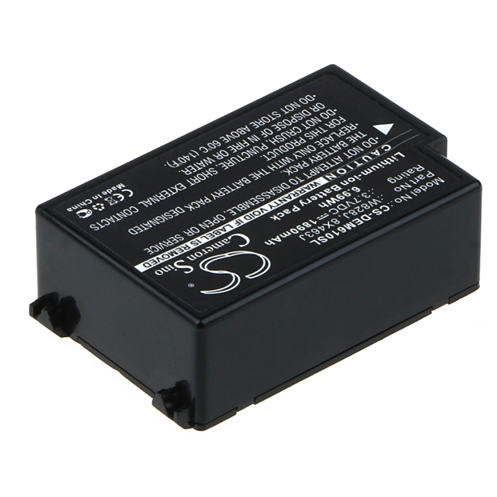 Cameron Sino CS-DEM610SL etiqueta trasera Dell Scanner-Terminal: 3,7V 1890mAh