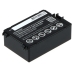Batería de escáner Dell CS-DEM610SL, parte inferior con información de seguridad