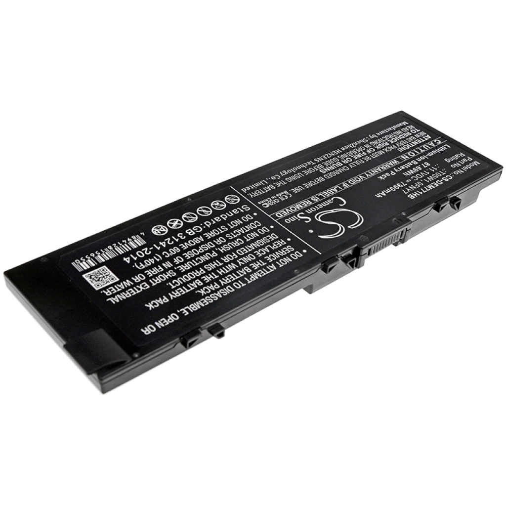 Batería para portátil DELL Precision 17 7000