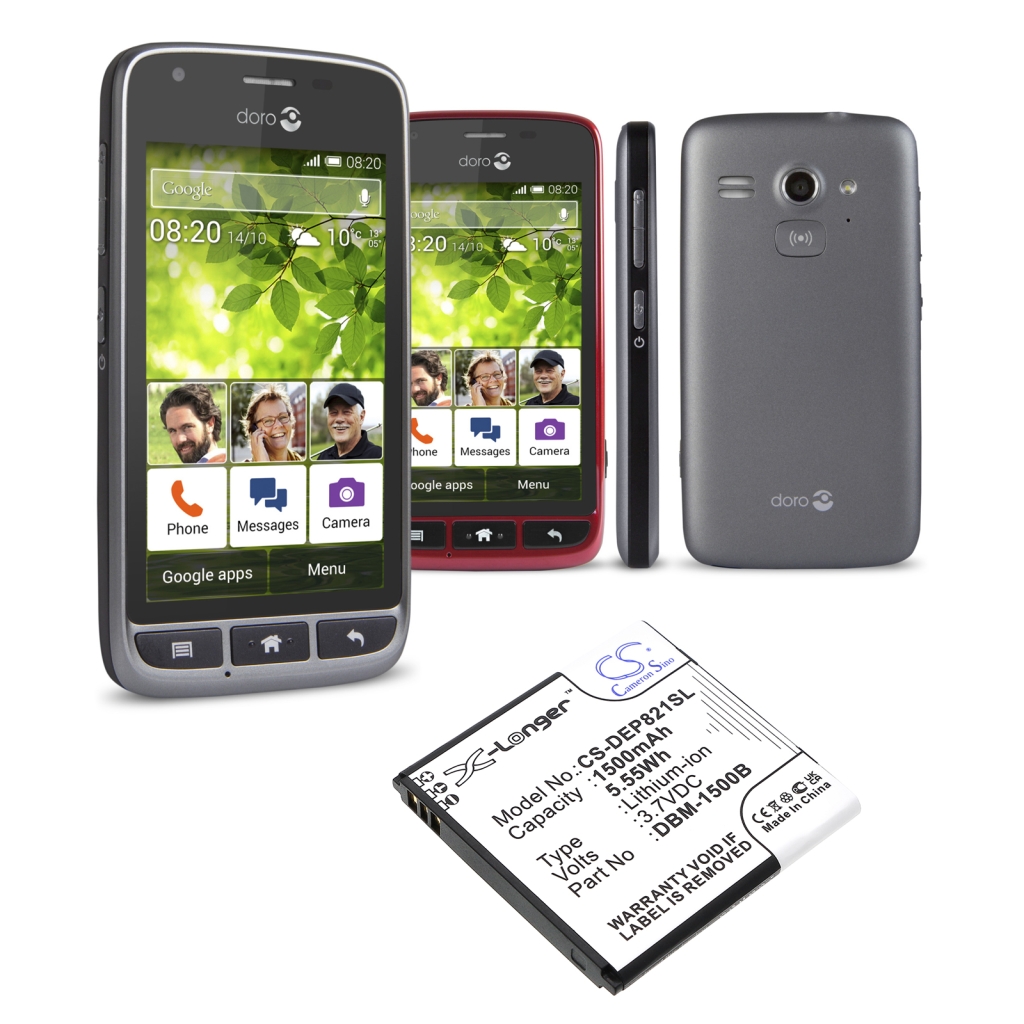 Batería del teléfono móvil Doro CS-DEP821SL