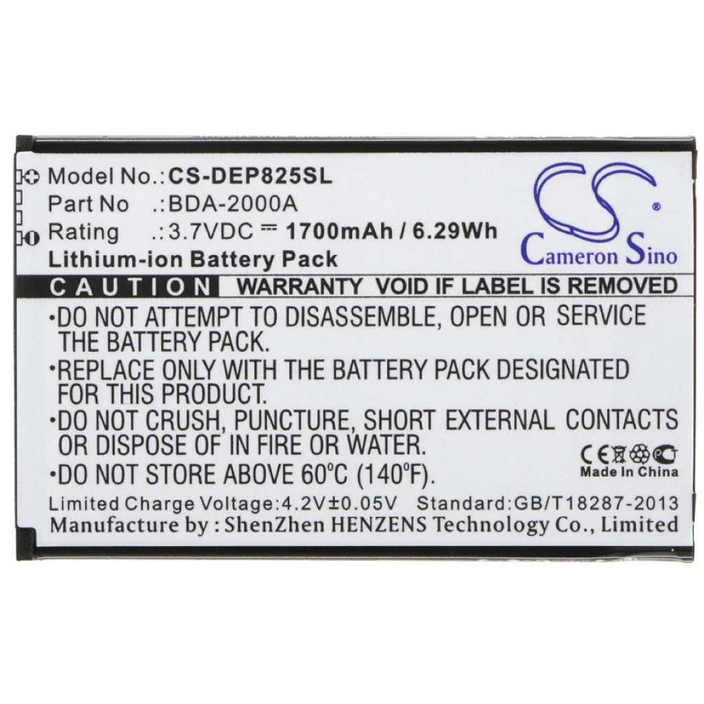 Mobile Phone Battery Doro CS-DEP825SL