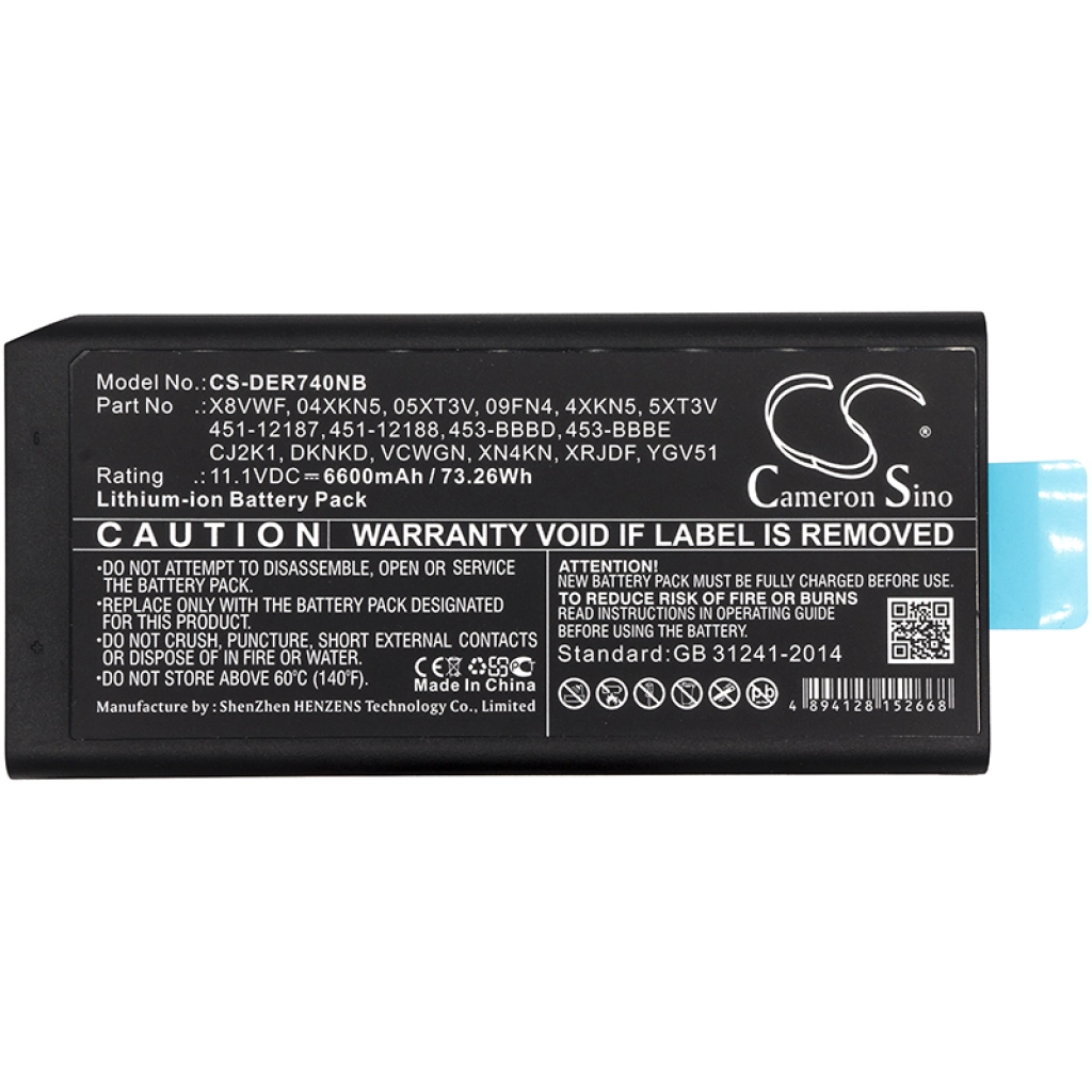 Battery Replaces 5XT3V