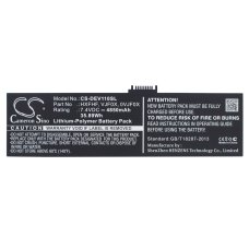 Reemplazo de batería compatible para DELL 0VJF0X,HXFHF,VJF0X