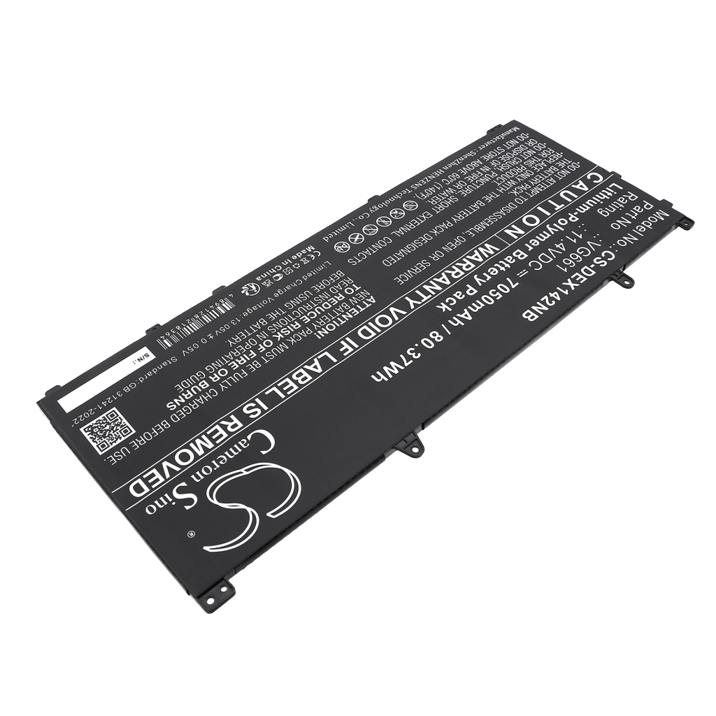 Notebook battery DELL Alienware X14 R1