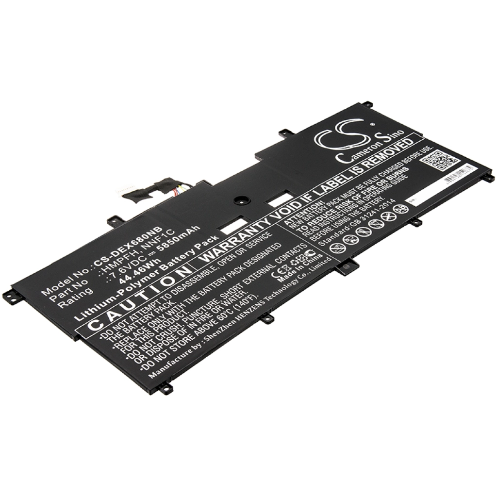 Batería para portátil DELL CS-DEX680NB