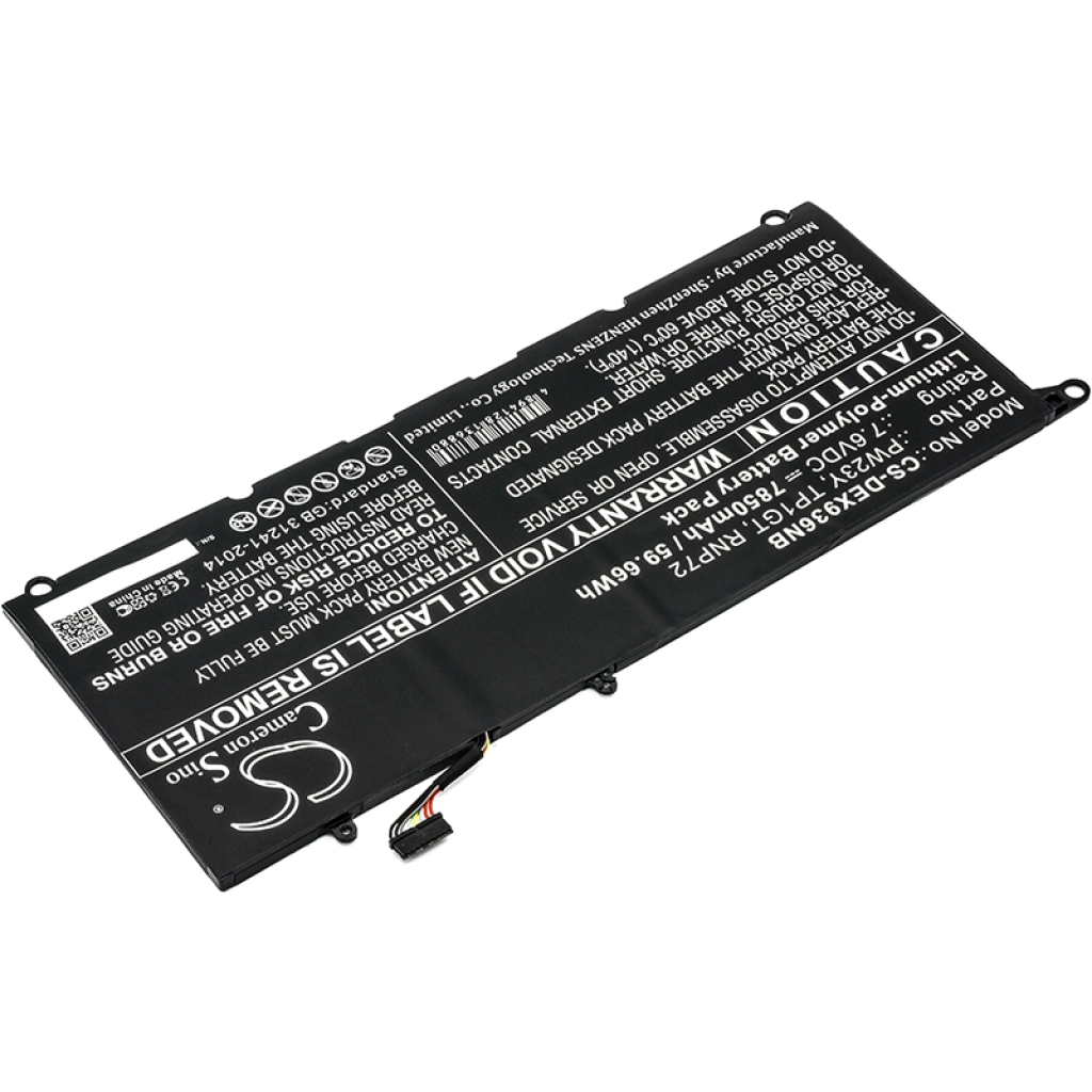 Batería para portátil DELL CS-DEX936NB