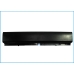 Ultra-thin black Dell laptop battery angled view with connector end