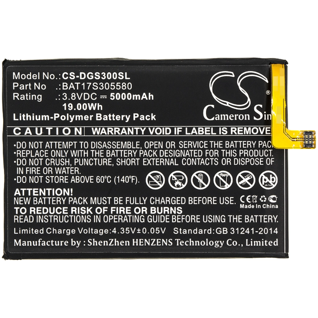 Battery Replaces BAT17S305580