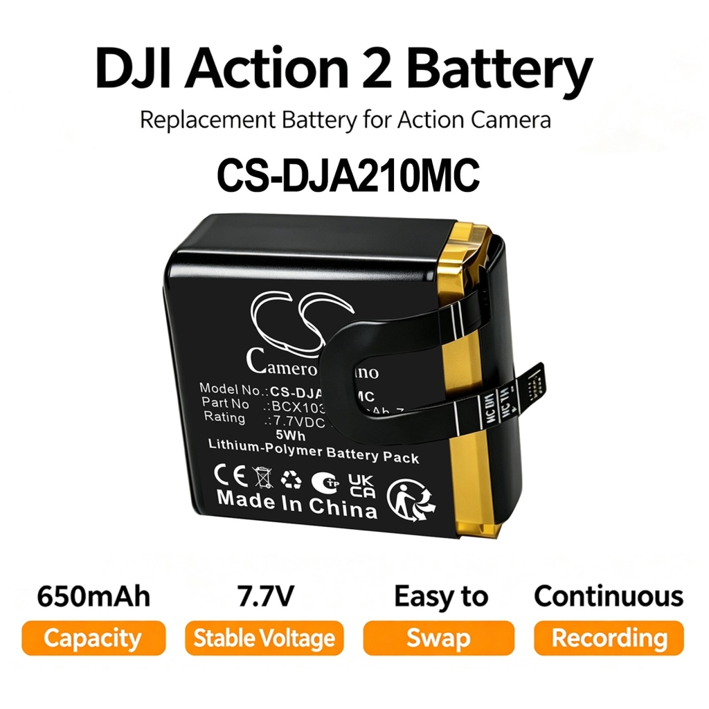Batería compatible con Dji CS-DJA200MC