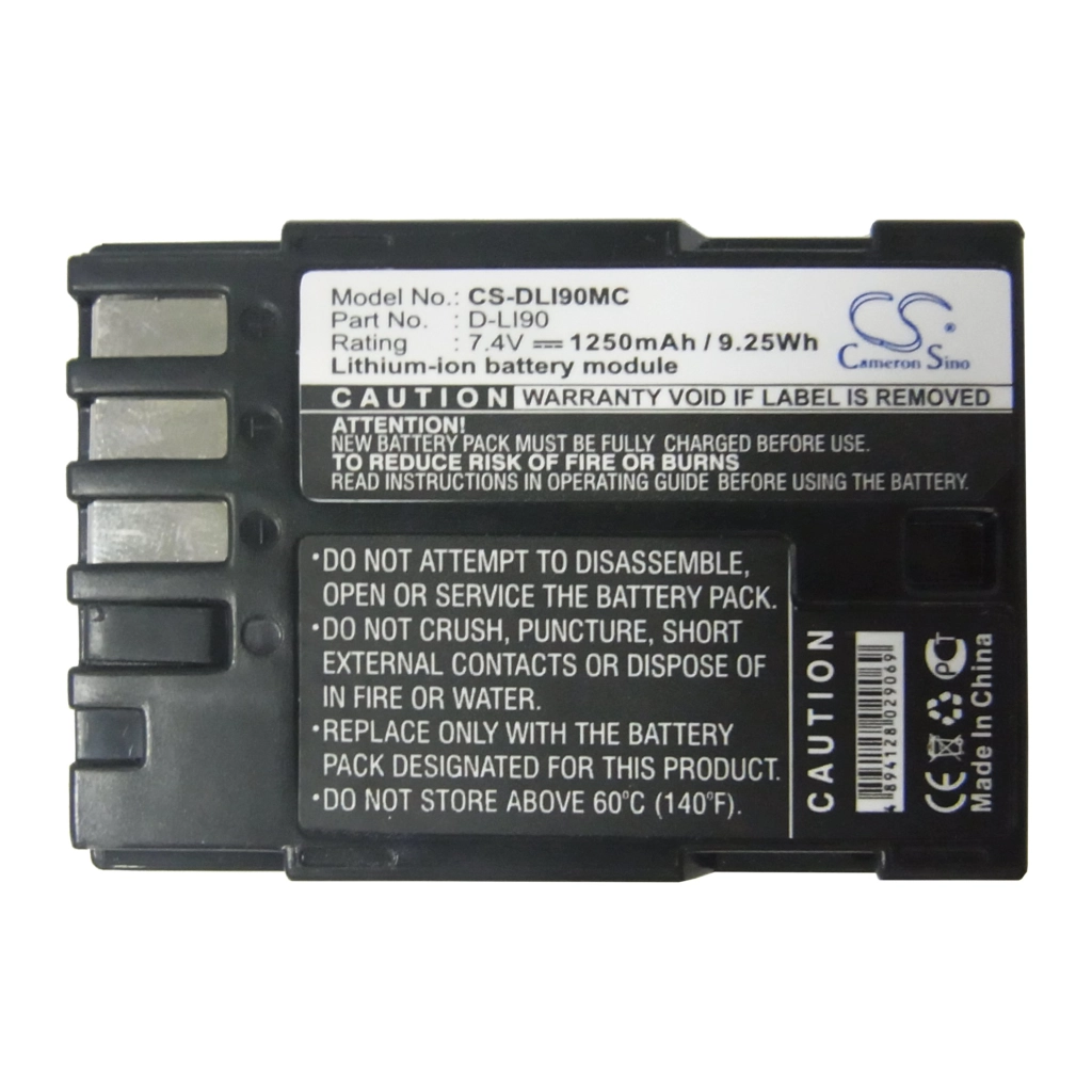 Camera Battery PENTAX K-01