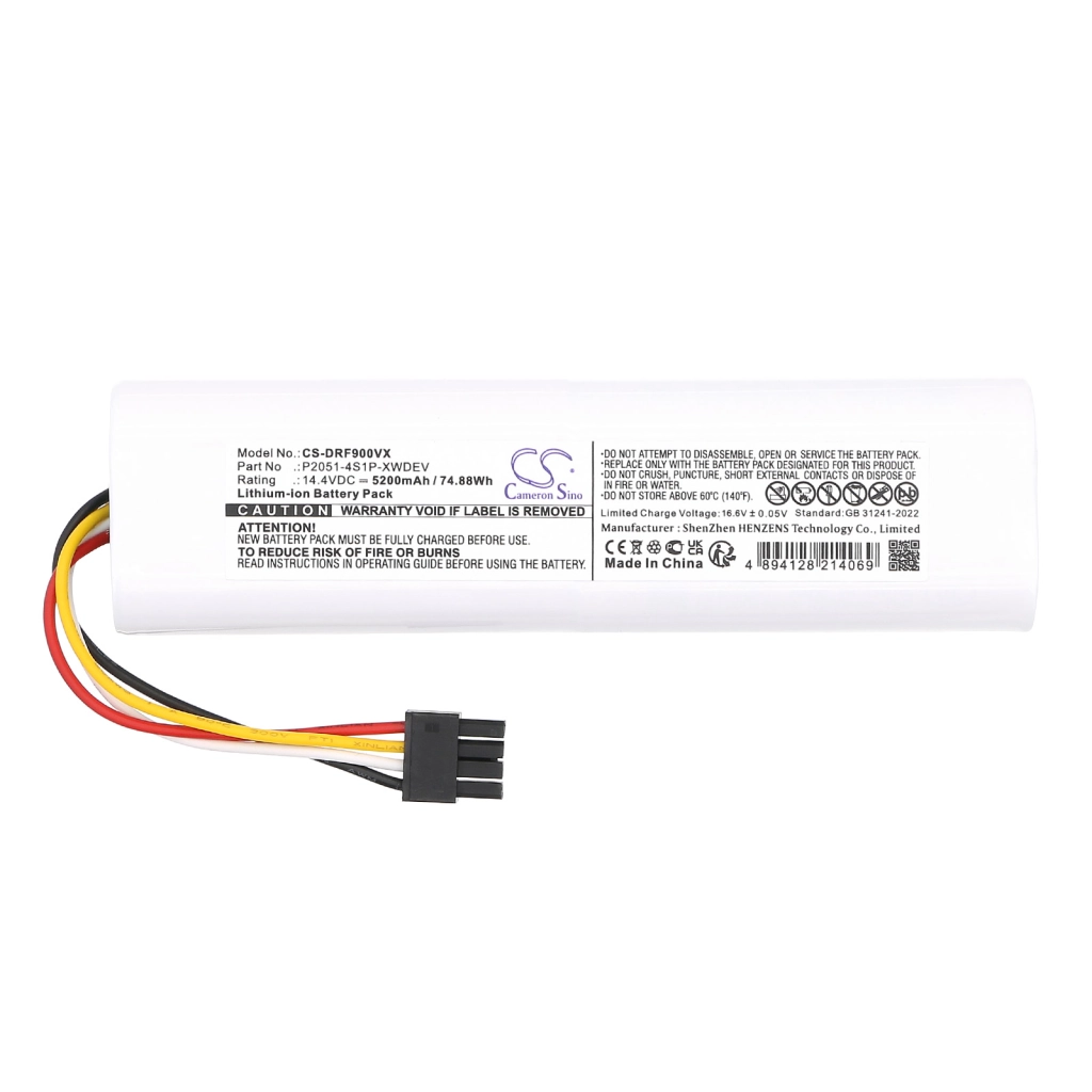 Batería de vacío Dreame CS-DRF900VX