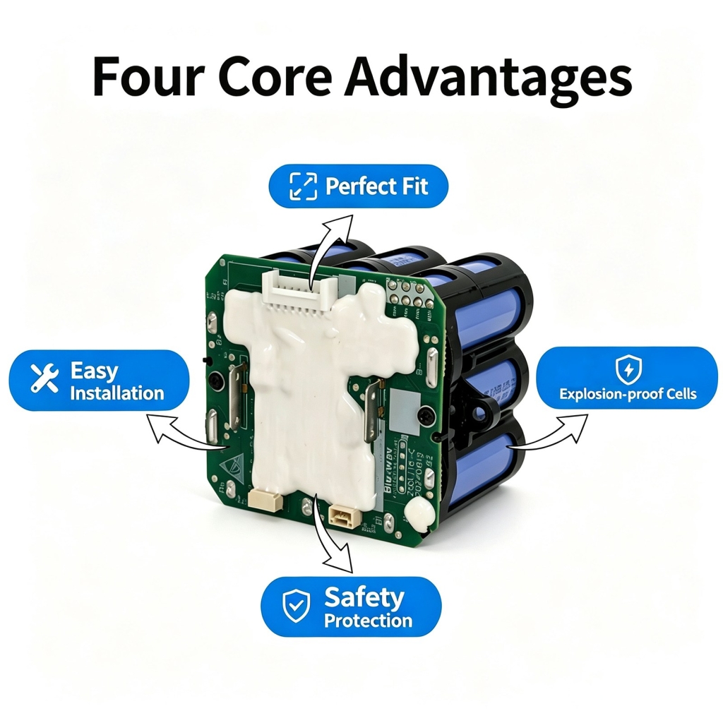 Batería compatible con Dreame CS-DRH122VX