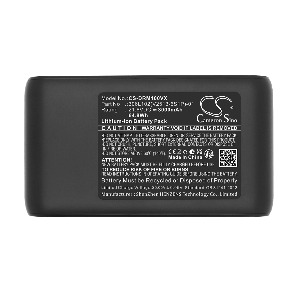 Battery compatible with Vacuum Battery