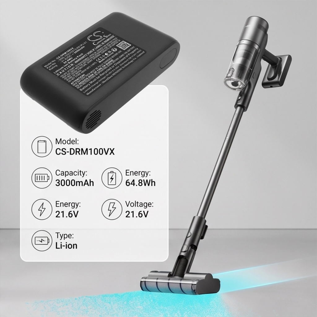 Battery compatible with Vacuum Battery