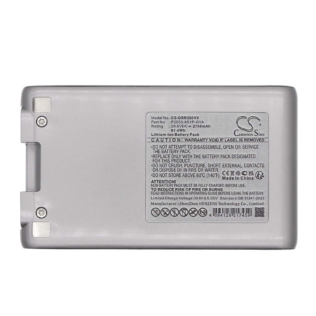 Batería de vacío Dreame CS-DRR200VX