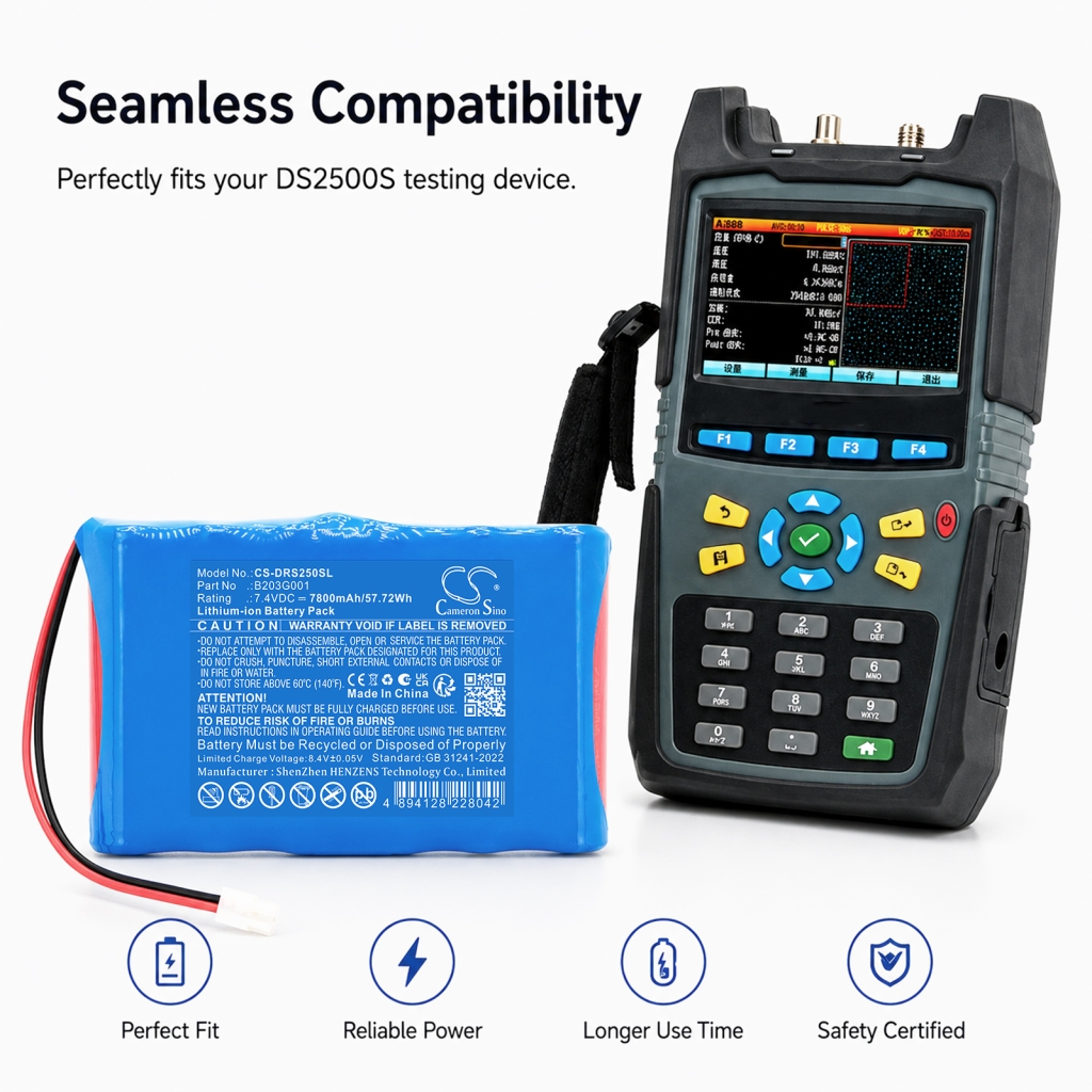 Batería para Deviser DS2500S