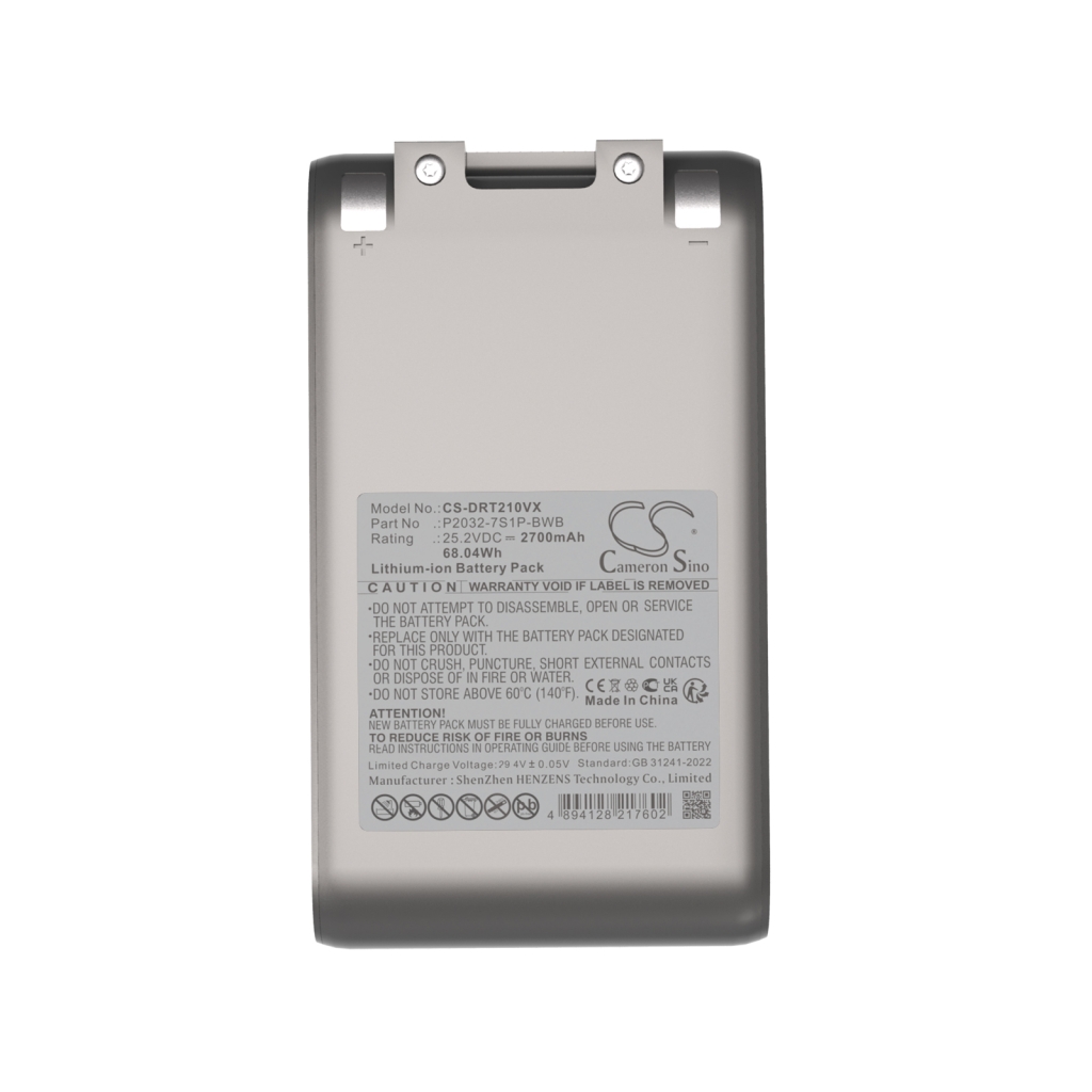 Batería de vacío Dreame CS-DRT210VX