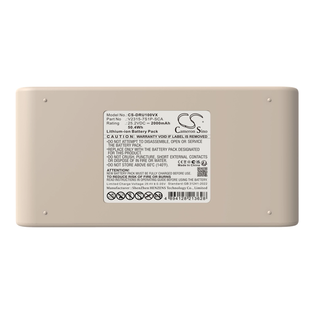 Vacuum Battery Deerma CS-DRU100VX