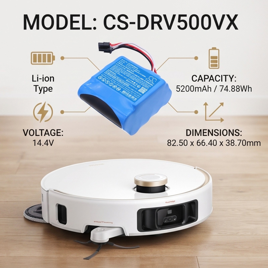 Batería compatible con Batería de vacío