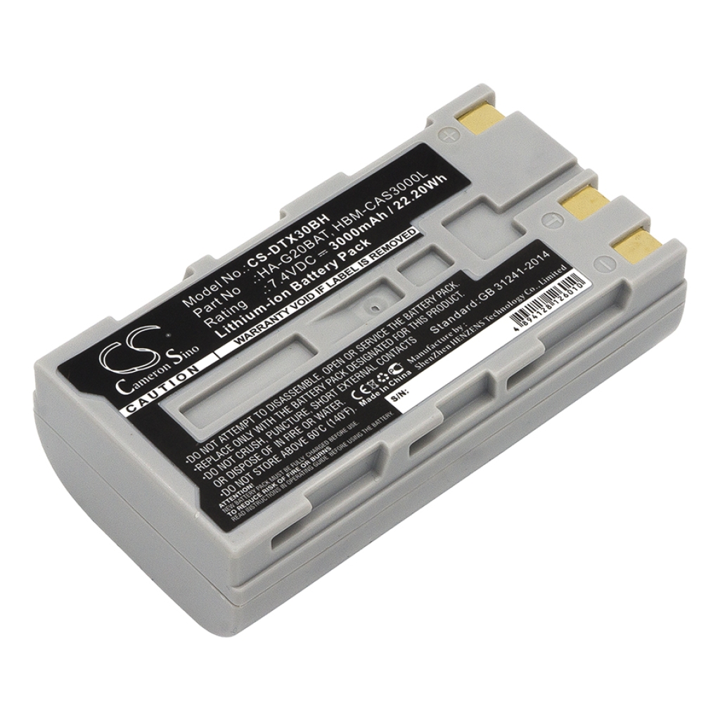 BarCode, Scanner Battery Casio CS-DTX30BH