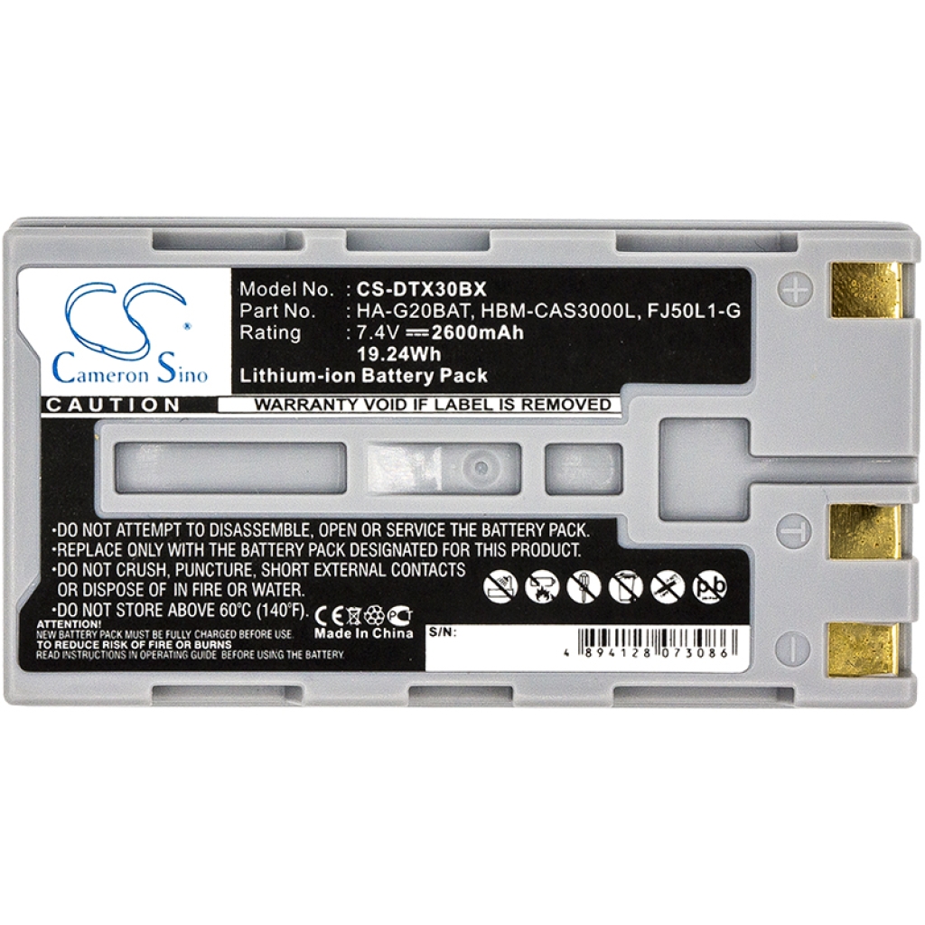 BarCode, Scanner Battery Casio DT-X30