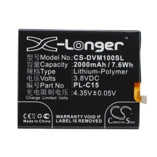 Reemplazo de batería compatible para DOOV PL-C15